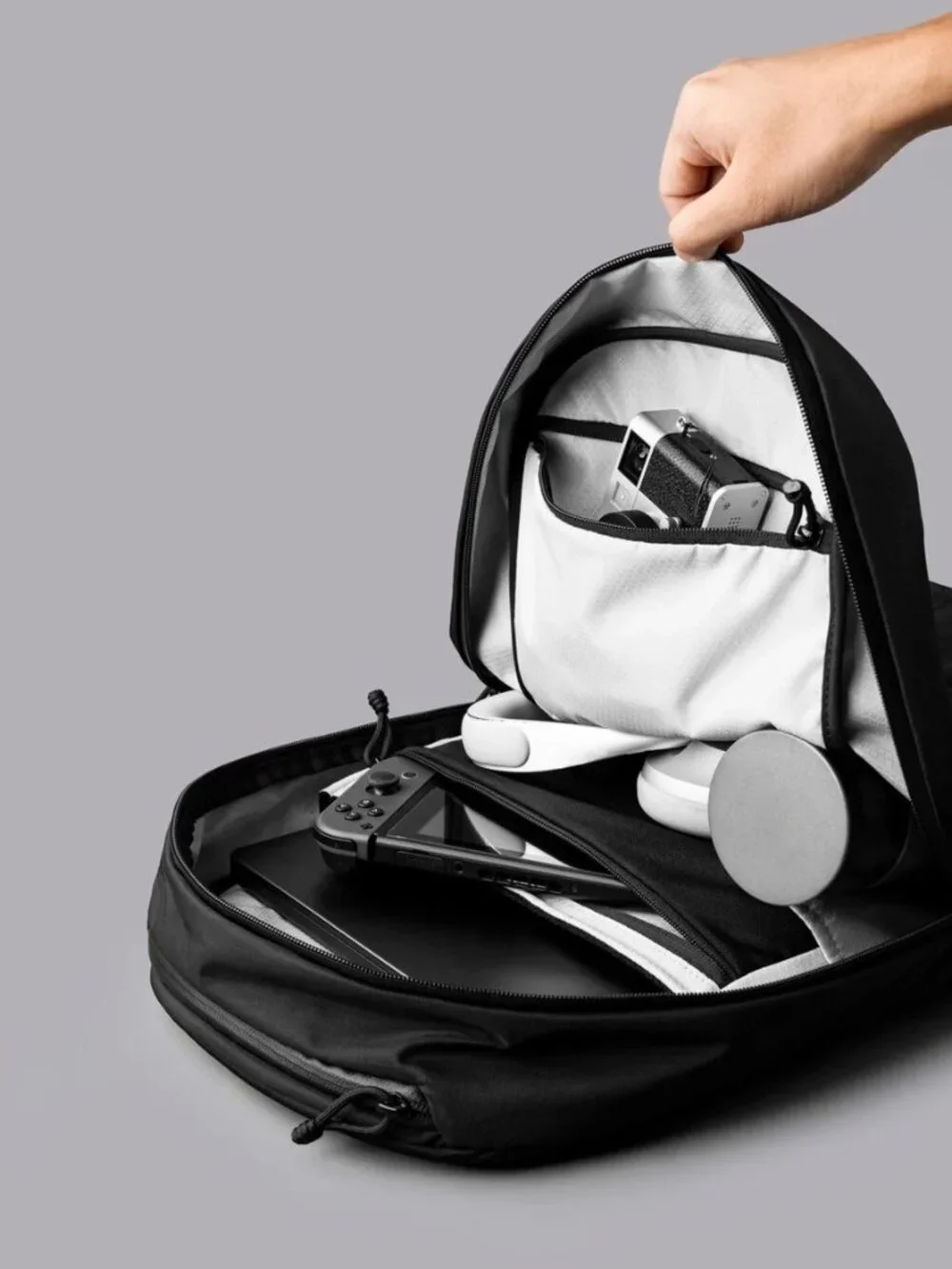 Alpaka Aero Pack Backpack Black 16L Laptop Travel Office Axoflux Tech Minimalist